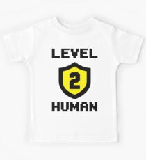 Level 2 Human Kids Tee