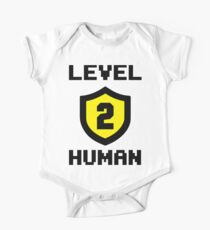 Body de manga corta Nivel 2 Humano