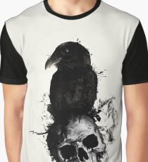Raven and Skull Graphic T-Shirt