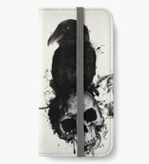 Raven and Skull iPhone Wallet/Case/Skin