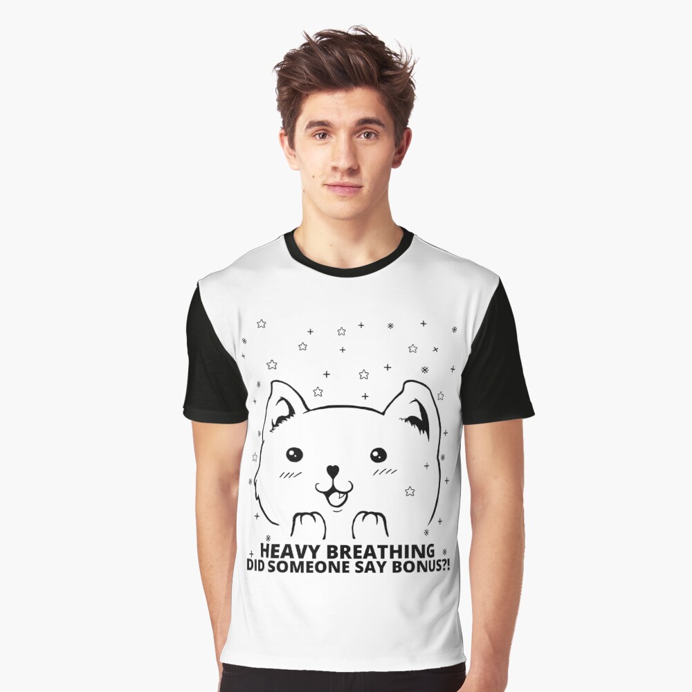 Bonus? Black Outlined Graphic T-Shirt