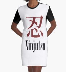 ninjustu Graphic T-Shirt Dress