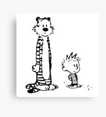 Calvin and Hobbes Canvas Print