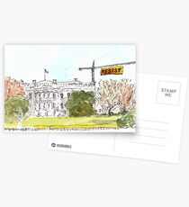 Resist the Trump White House Postcards