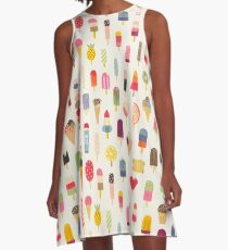 Pop Pop Popsicles! A-Line Dress