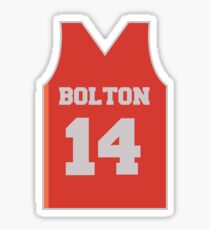Troy Bolton's Jersey Sticker