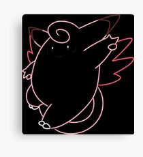 Minimalist Fairy Pokemon - Stage 1 Canvas Print