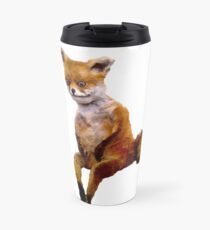 Taza de viaje Stoned zorro la Taxidermia Fox Meme