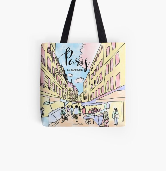 Paris I left by Alice Monber All Over Print Tote Bag