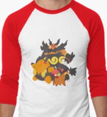 Tepig Evolution Men's Baseball ¾ T-Shirt