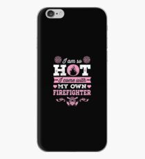 Firefighter Girlfriend or Wife TShirt Fireman iPhone Case