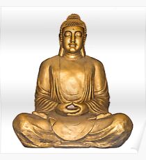 A Golden Buddha Poster