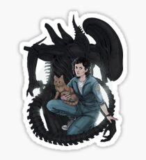 Alien Sticker
