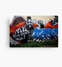 carlton Graffiti Canvas Print