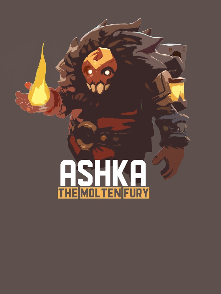 Ashka The Molten Fury T Shirt By Desiirawr Redbubble - ashka the molten fury by desiirawr