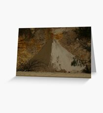 Sand patterns Greeting Card