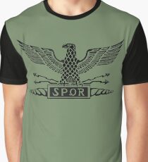 Roman Republic Legion Eagle Graphic T-Shirt