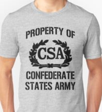 Property of Confederate States Army Unisex T-Shirt