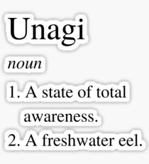 Unagi Sticker