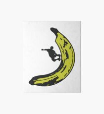 Skateboard and Banana Art Board