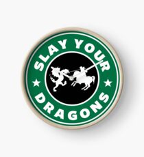St George und der Drache Uhr