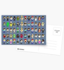 Paddy's Pub Characters Updated Postcards