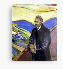 Friedrich Nietzsche Metal Print