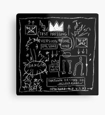 JEAN MICHEL BASQUIAT BEAT BOP ALBUM FAN ART. Metal Print