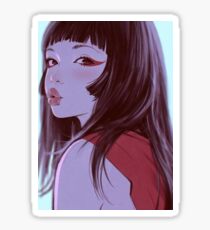 Anime Girl Sticker