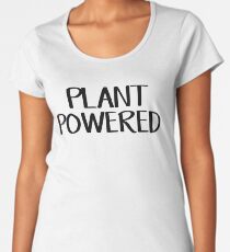Plant powered Women's Premium T-Shirt