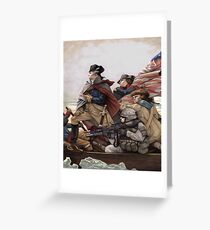 Rangers lead the way Greeting Card