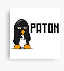 Paton The Penguin Canvas Print