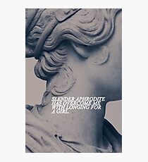 Sappho Photographic Print