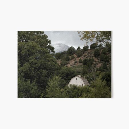Rockledge Ranch Below Pikes Peak, Colorado, USA Art Board Print