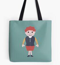 vintage school girl Tote Bag