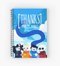 Cuaderno de espiral ¡GRACIAS POR JUGAR!