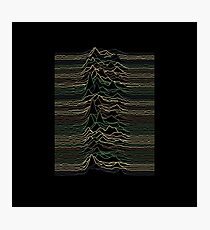 Joy Division - Unknown Combat Pleasures Photographic Print