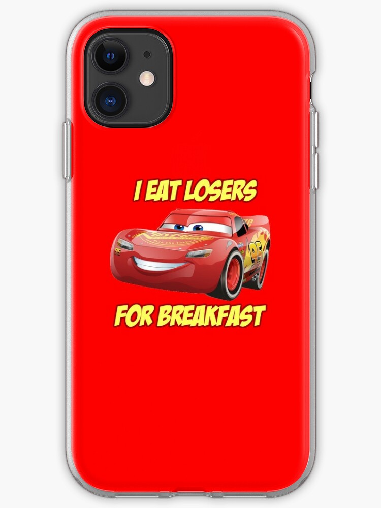 Lightning Mcqueen From Cars Iphone Case Cover By