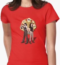 Solving Puzzles, Saving the day. Women's Fitted T-Shirt