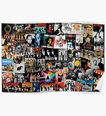 Rock Collage Poster