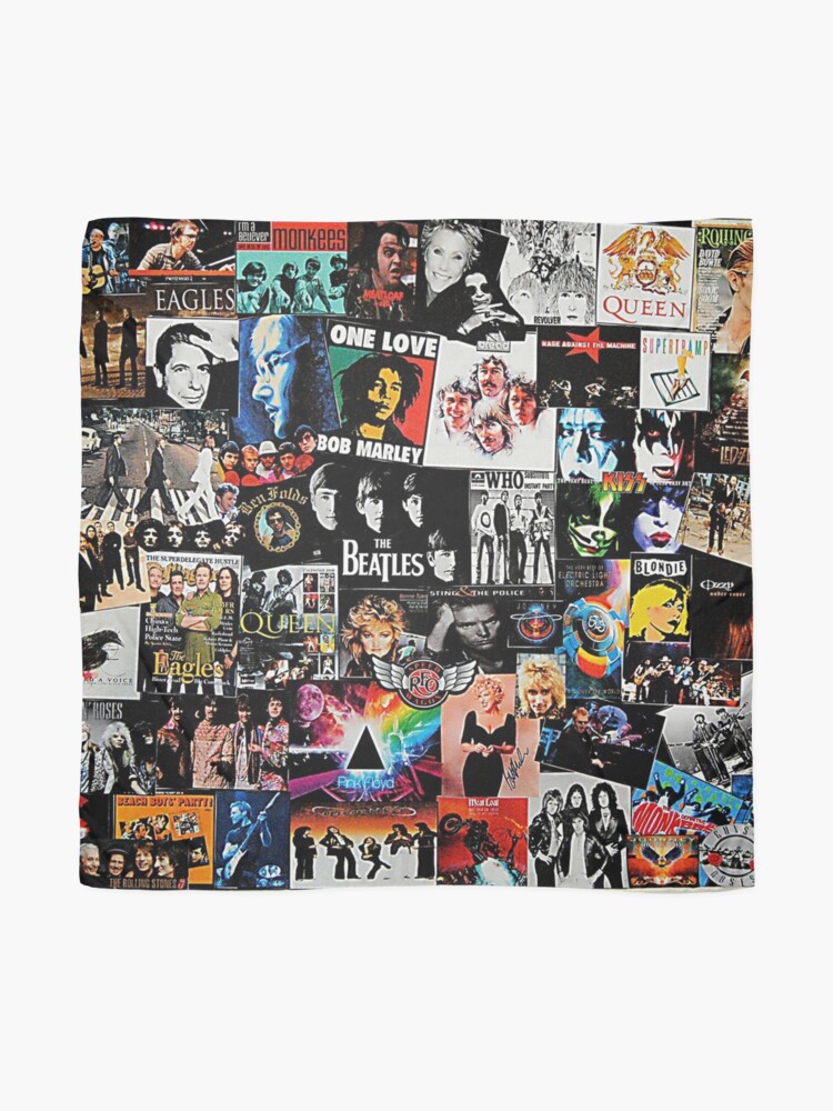Alternate view of Rock Collage Scarf