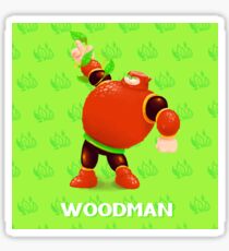 ROBOT MASTERY! - WOOD MAN Sticker