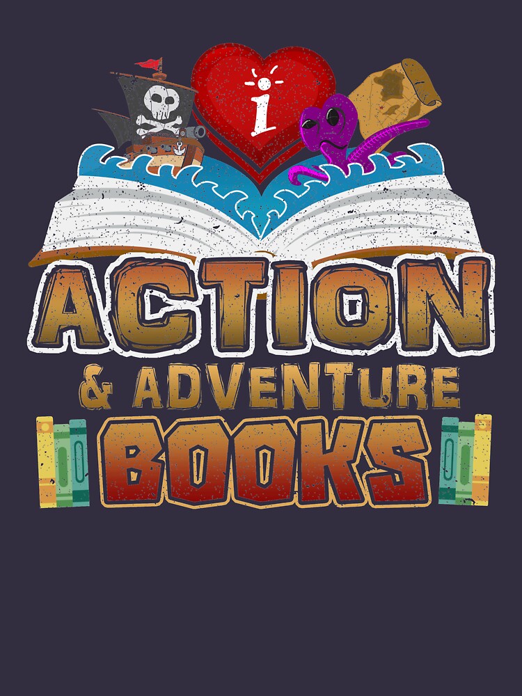 I Love Action & Adventure Books by cruiser59