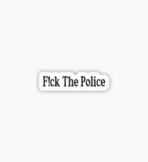 F!ck the police Sticker