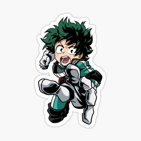 Deku Stickers Redbubble