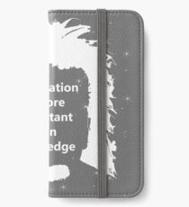 Vinilo o funda para iPhone Diseño de cita de Albert Einstein