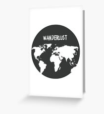 Wanderlust Globe Greeting Card