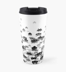 Invaded III B&W Travel Mug