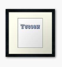 Tucson Framed Print