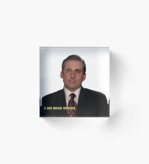 The Office Acrylic Block